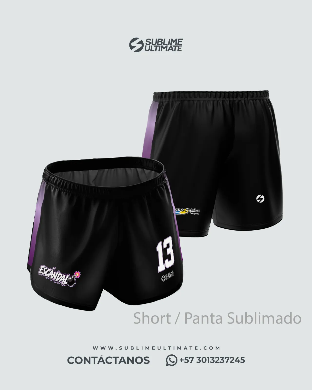 Short corto Escándalo